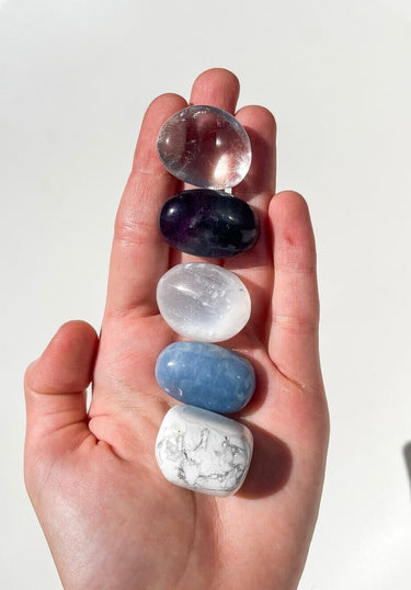 Pisces Tumbled Bundle Halo Quartz Tumbled Stone Kit